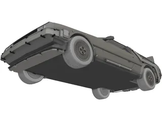 DMC DeLorean (1980) 3D Model