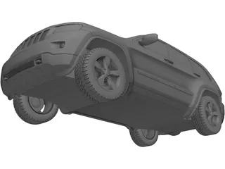 Jeep Grand Cherokee (2011) 3D Model