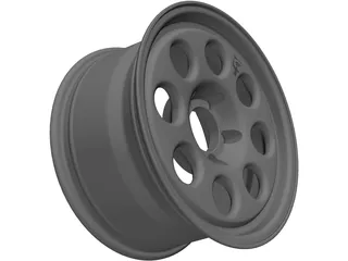 Wheel 3D Model