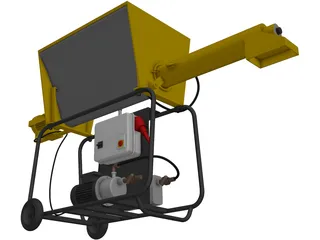 Turbomix Constructions Equipment 3D Model