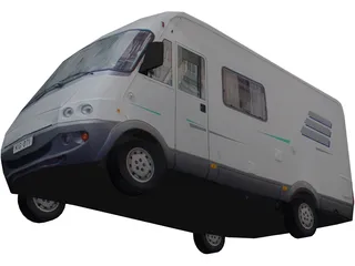 Mini-Bus 3D Model