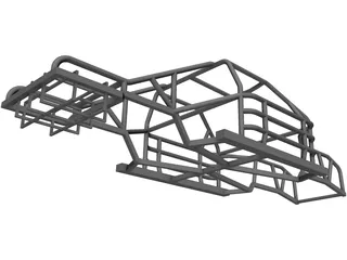 NASCAR Chassis 3D Model