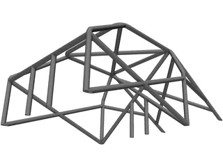 Roll Cage 3D Model