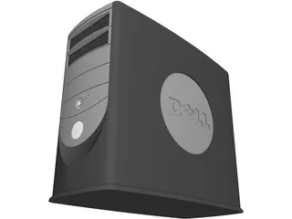 Dell Workstation 3D Model