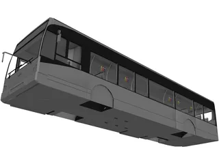 Van Hool A300 Bus Body 3D Model