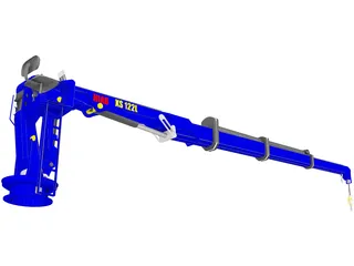 Loader Crane 3D Model