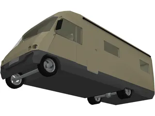 Hymer Camper 3D Model