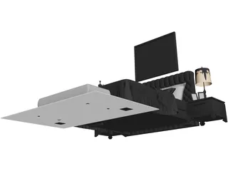 Bed 3D Model