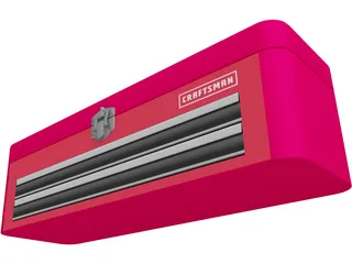 Craftsman Toolbox 3D Model