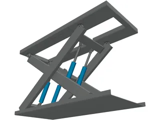 Scissor Lift 3D Model