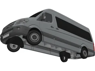 Mercedes-Benz Sprinter (2011) 3D Model