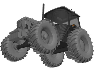 Tractor 3D Model