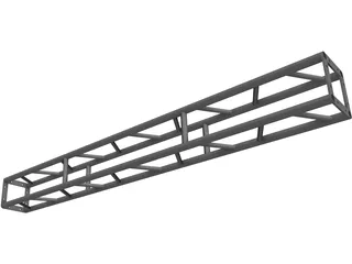 Truss V 3D Model