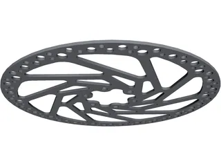 Brake Disc Hope 180mm MTB 3D Model