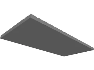 Foam Acoustic Panel 3D Model