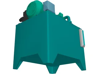 Tank Hydraulic 3D Model