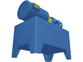 Tank Hydraulic 3D Model