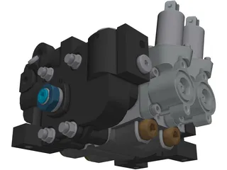 Hydraulic Parker P70-GEN2-2ECS 3D Model