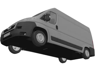 Peugeot Boxer 3D Model