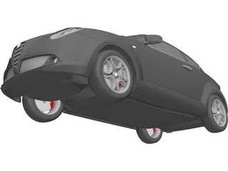 Alfa Romeo Mito 3D Model