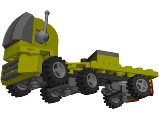 Lego Truck 3D Model