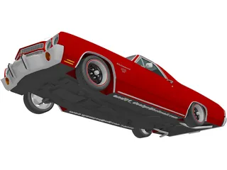 Chevrolet El Camino SS 454 (1970) 3D Model