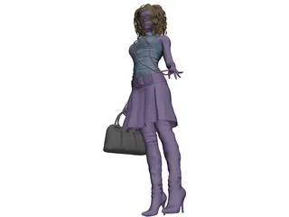 Woman Sara 3D Model