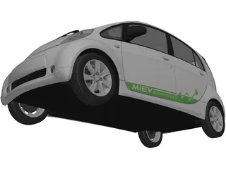 Mitsubishi i-MiEV 3D Model