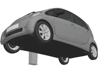 Mitsubishi i-MiEV Electric Vehicle 3D Model