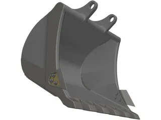Excavator Bucket 3D Model