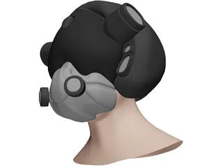 Helmet 3D Model