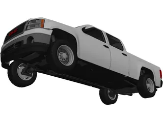 GMC Sierra (2010) 3D Model