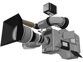 Camera 3D Model