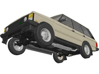 Range Rover Classic 3D Model