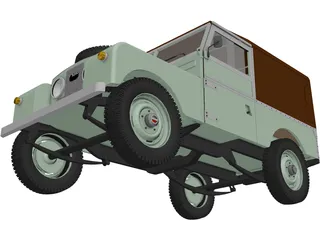 Land Rover Series I 3D Model