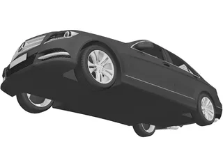 Mercedes-Benz C-class (2012) 3D Model