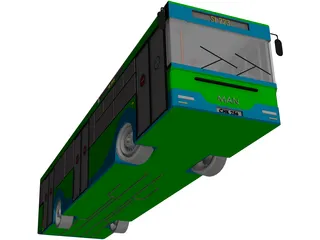 Man Bus 3D Model