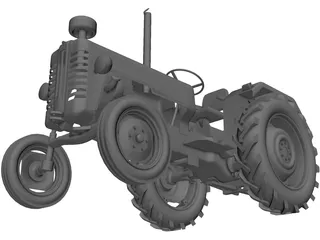 Mc Cormik D326 Tractor 3D Model