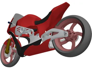 Motorcycle Concept 3D Model