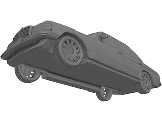 Mercedes-Benz W123 3D Model
