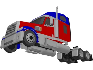 Freightliner Coronado 3D Model