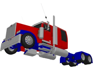 Western Star Lowmax 3D Model