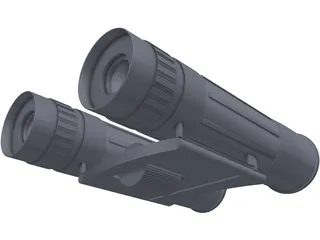 Binoculars Mini 3D Model