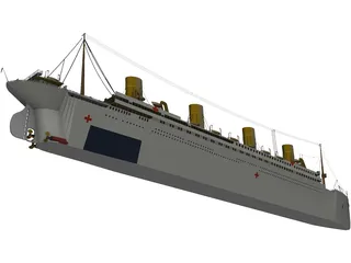 Britannic HMHS 3D Model