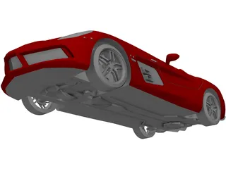 Mercedes-Benz SLR Stirling Moss 3D Model