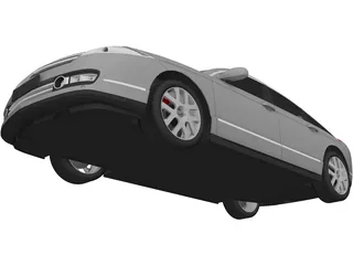 Citroen C6 (2009) 3D Model