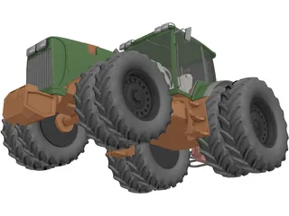 Tractor 3D Model