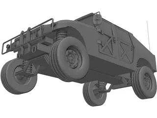 HUMVEE 3D Model