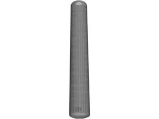 Exhaust Gas Heat Exchanger 3D Model