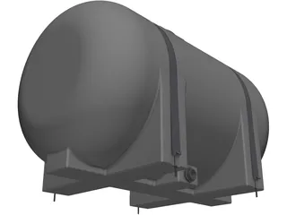 Water Tank 535 Gallon 3D Model